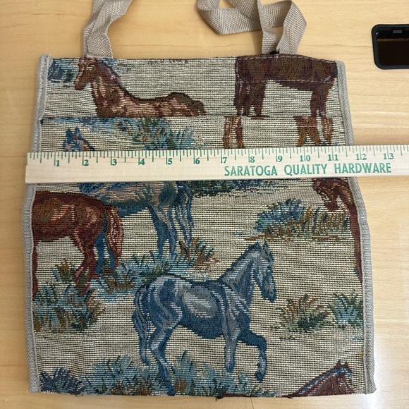 Equestrian/Horse Theme Tote Bag Tapestry - Picture 10 of 15